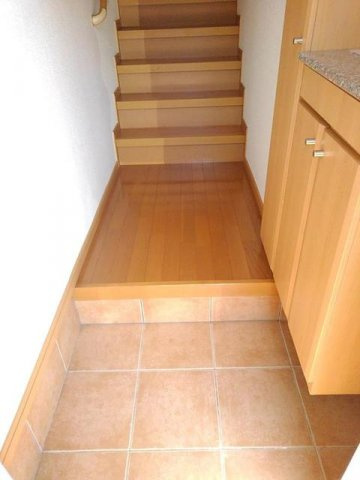 ランドヒルズ　Ｂの玄関