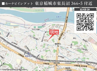 【地図】 | 稲城市東長沼366-5付近