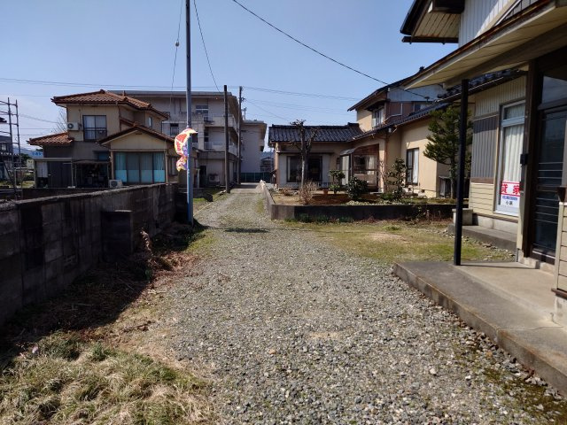 婦中町高日附貸家の庭|お庭も活用できます