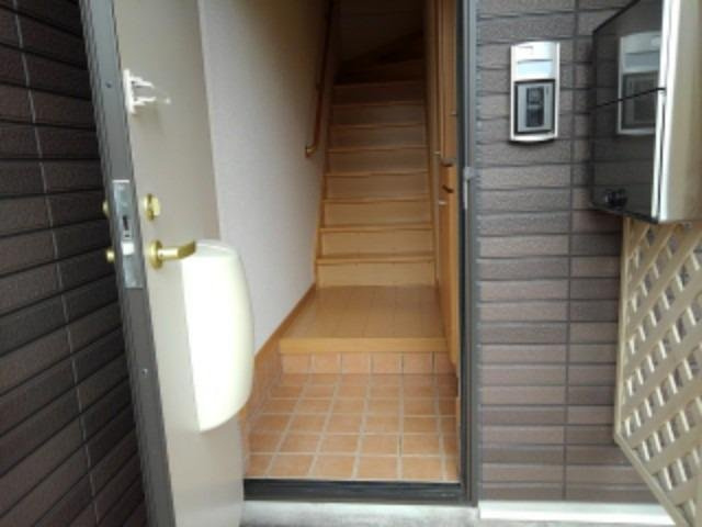 プリムロ－ズ　Ⅰの玄関|毎日通る玄関はこちらです