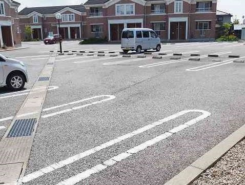 グレイナＥの駐車場|駐車場です