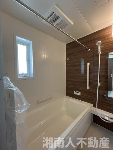 平塚市平塚３丁目　未入居住宅　の浴室|コンパクトで使いやすいお風呂です