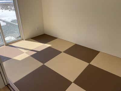 【和室】 | 河北町谷地【建売住宅】2号棟 | 客間としてもお子様のプレイルームとしてもご活用頂けます。