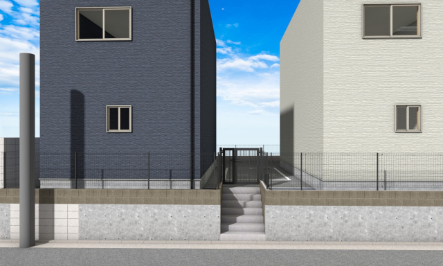 Eのエントランス