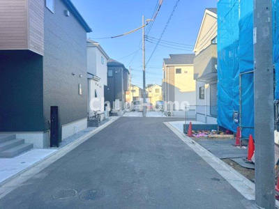 【前面道路含む現地写真】 | 葛飾区西水元2丁目新築分譲住宅 | 全面道路