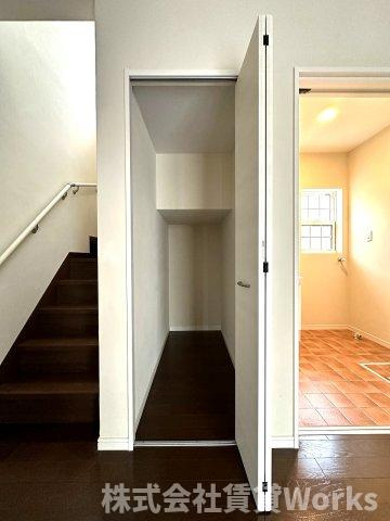 ル・クレール南田宮Aの収納|たっぷりとした収納スペースです