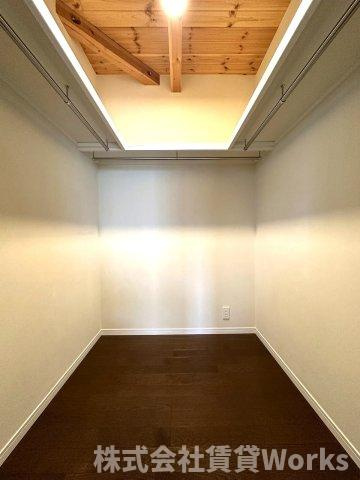 ル・クレール南田宮Aの収納|専用の収納スペースです