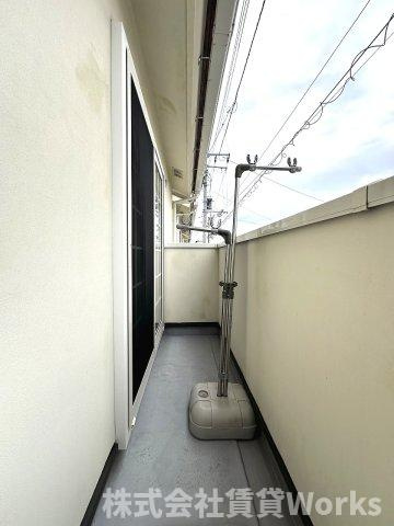 ル・クレール南田宮Aのバルコニー|バルコニーがあります