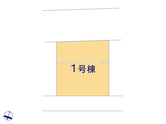 桶川市加納1期　新築戸建　クラフトピット01の区画図