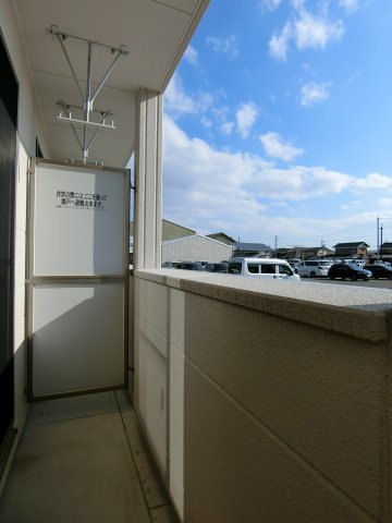 メゾン　ド　グラティアのバルコニー