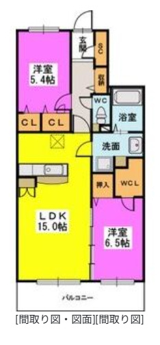 【間取り】 | プラス　カナール