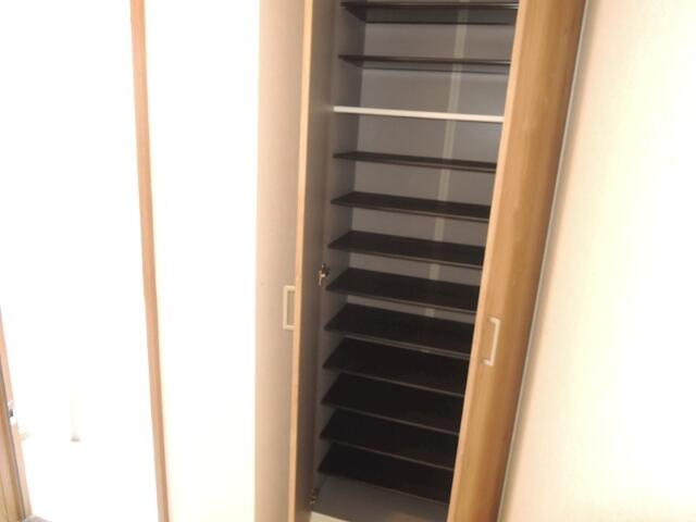 川崎市多摩区菅６丁目のテラスの収納