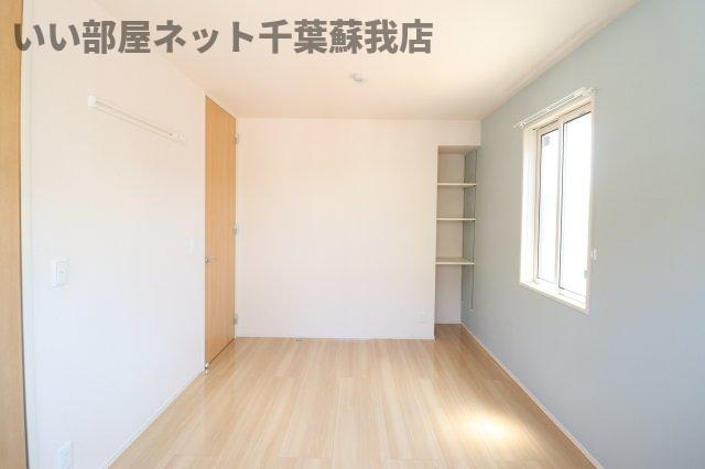 La Crece　W棟の寝室|使い勝手のいい寝室です