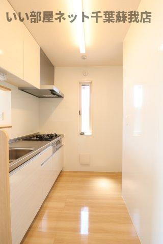 La Crece　W棟のキッチン|使いやすいキッチンです