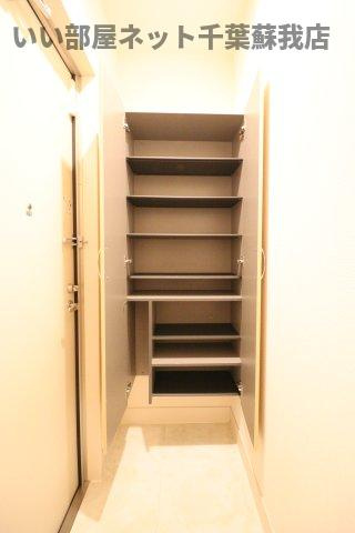 La Crece　W棟の収納|シューズボックス