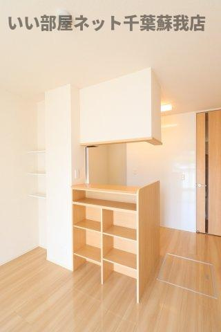 La Crece　W棟のキッチン|使いやすいキッチンです