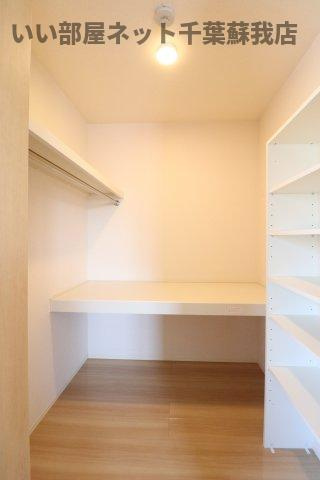 La Crece　W棟の収納|憧れのウォークインクローゼット！