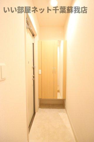 La Crece　W棟の玄関|玄関です