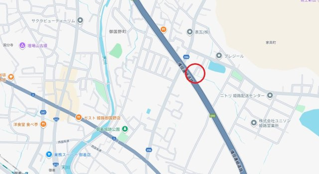 姫路市御国野町深志野　　JR「御着駅」徒歩16分の地図