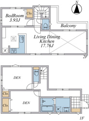 新宿区中井2丁目　新築戸建の画像
