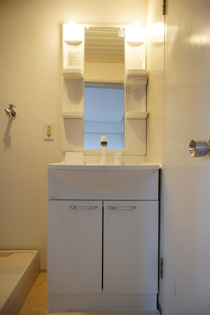 井口台サンハイツの洗面所