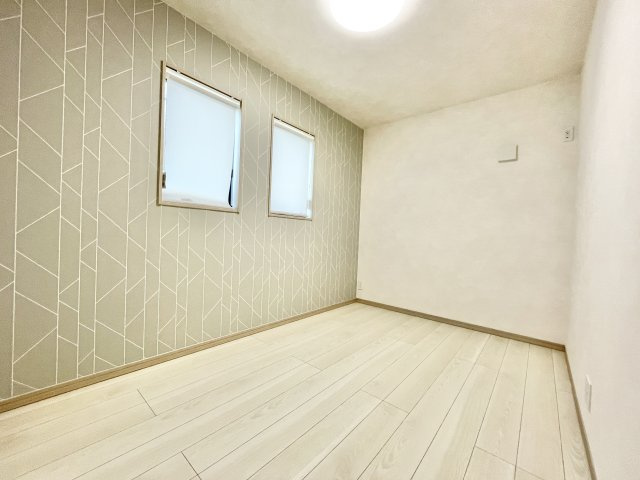 枚方市大峰元町2丁目　新築未入居の洋室|スタンダードな洋室です