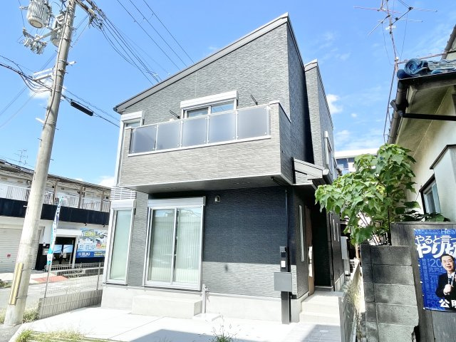 枚方市大峰元町2丁目　新築未入居の外観|落ち着いた雰囲気の外観です