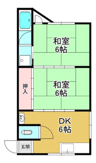【間取り】 | ヤマキハイツ