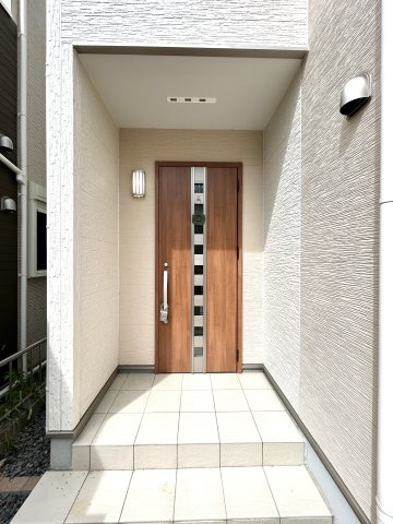 中古住宅　稲里の玄関