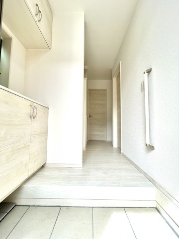 中古住宅　稲里の玄関