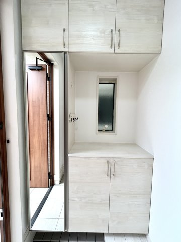 中古住宅　稲里の玄関