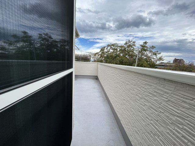 中古住宅　稲里のバルコニー