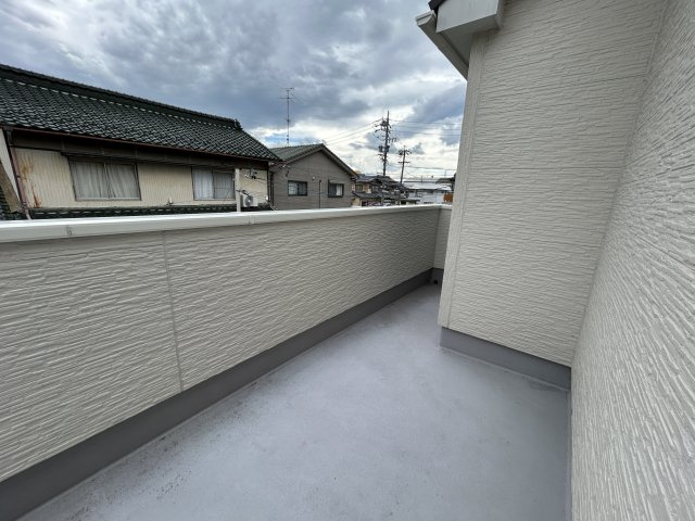 中古住宅　稲里のバルコニー