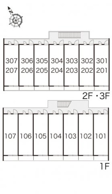 【区画図】 | レオパレスミヤⅡ