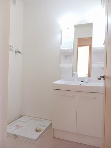 エー　エンジェルの洗面所|忙しい朝には欠かせない洗面所です