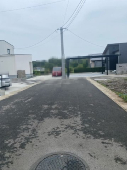 【前面道路含む現地写真】 | タマタウン合志市栄　4号地