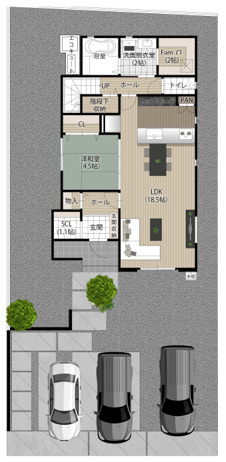 【間取り】 | タマタウン合志市栄　4号地 | ☆1階間取り図☆
