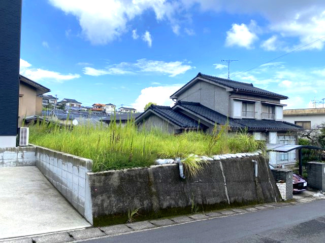 明和1丁目　売地の外観|南西向きで陽当たり良好！