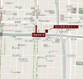ＲＪＲ堺筋本町タワーの地図
