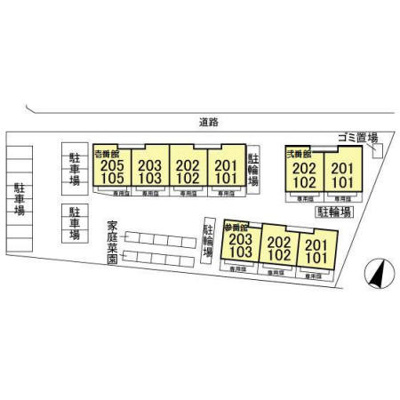 【区画図】 | サニーモール 参番館