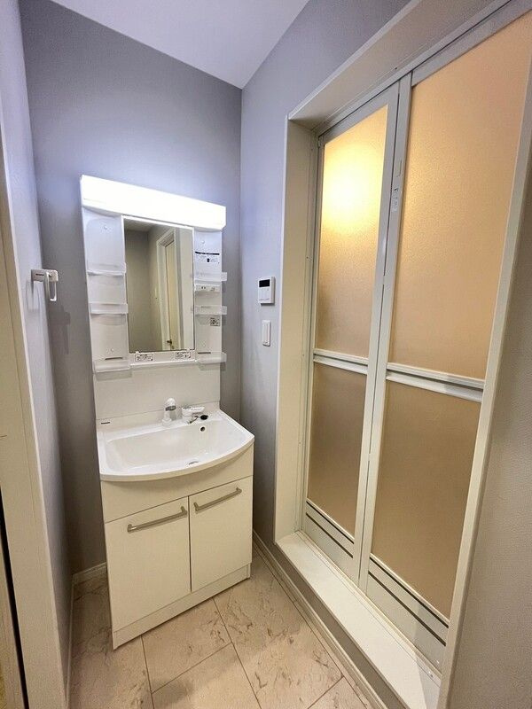 Leaf Hills Shinmatsudoの洗面所