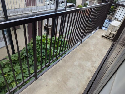 【バルコニー】 | 第２嶋田荘 | お洗濯にも便利なバルコニー付き