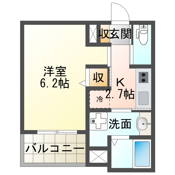 robot home魚住の間取り