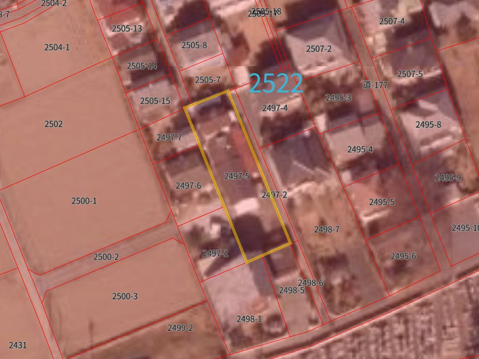 熊谷市妻沼　【広々124坪】の区画図