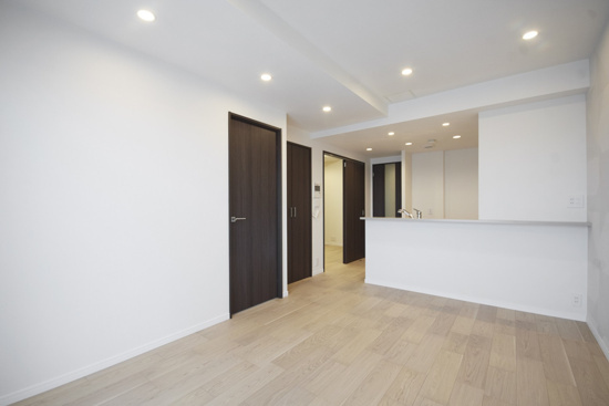 パークシティ大宮セントラルタワーの居間・リビング