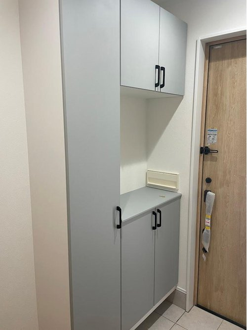 寒河江市西根【建売】の収納|大きいシューズボックスはどんどん増える靴を散らかさずに収納できます。