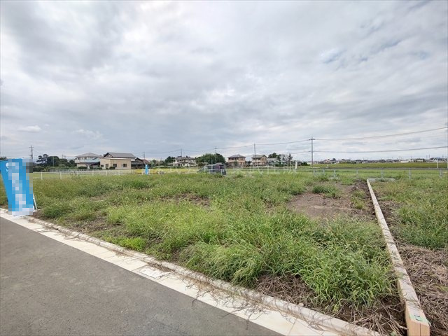 【外観】 | 川越市鴨田　全9区画　C区画 | 60坪以上のゆとりある敷地です