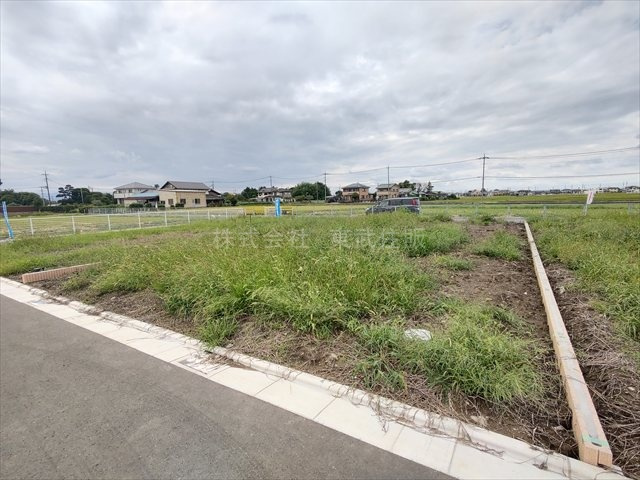 【外観】 | 川越市鴨田　全9区画　D区画 | 日当たり良好です