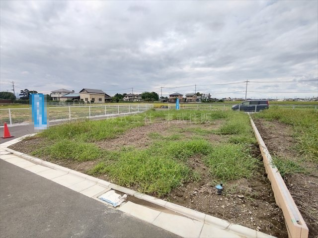 【外観】 | 川越市鴨田　全9区画　E区画 | 日当たり良好です