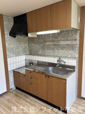 【キッチン】 | アプリコット・ハウス | 吊り戸棚付キッチン